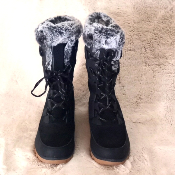 All In Motion Thermolite Cozy Furry Lined Comfy Bohemian Muk Luk Boot - Picture 1 of 6